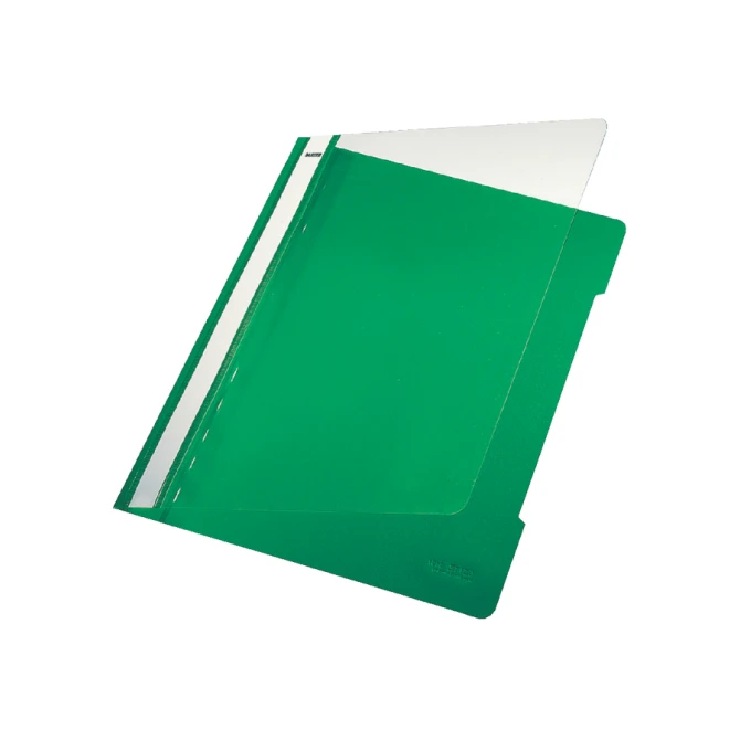 Snelhechter Leitz Standaard A4 gerecycled PP groen