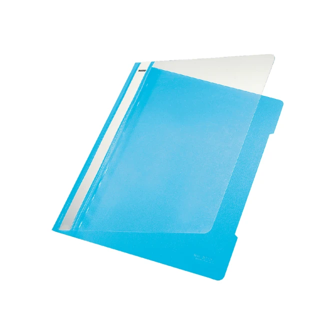 Snelhechter Leitz Standaard A4 gerecycled PP lichtblauw