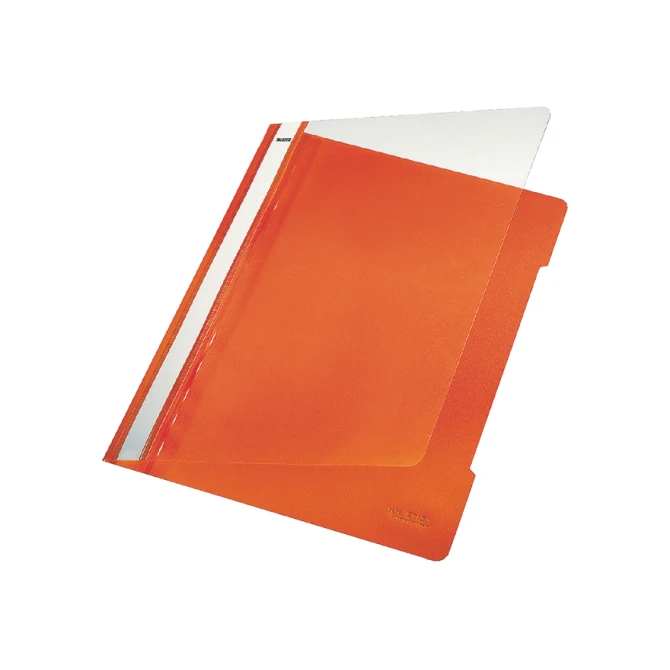 Snelhechter Leitz Standaard A4 gerecycled PP oranje