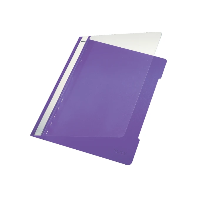Snelhechter Leitz Standaard A4 gerecycled PP violet