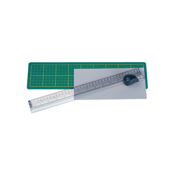 Snijliniaal Alco met mat 38x10cm snijvlak tot 33cm