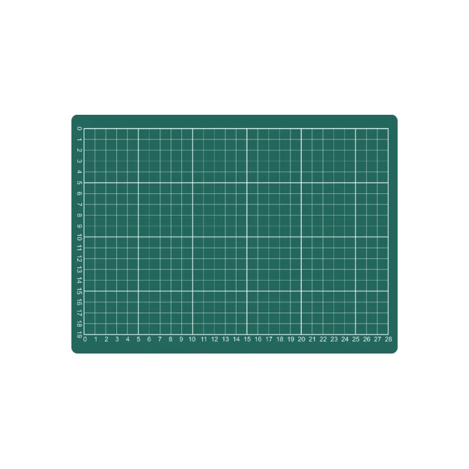 Snijmat A4 300x220mm groen