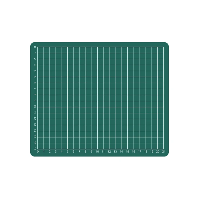 Snijmat A5 230x190mm groen