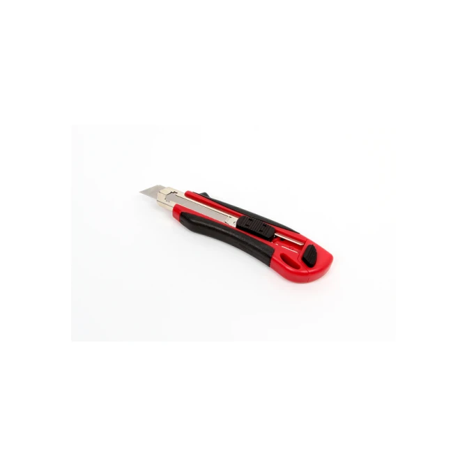 Snijmes IEZZY 18mm kunststof met ergonomische softgrip incl. 3 mesje