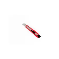 Snijmes IEZZY 18mm kunststof met softgrip inclusief 1 mesje