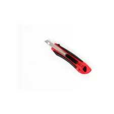 Snijmes IEZZY 9mm kunststof met ergonomische softgrip incl. 3 mesje