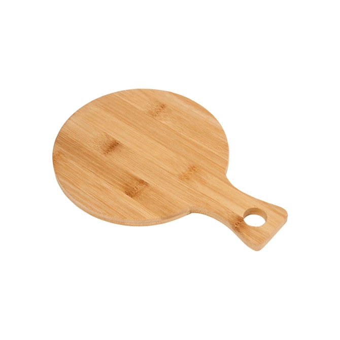 Snijplank Creativ Company rond Ø 17cm, lengte 24cm bamboe