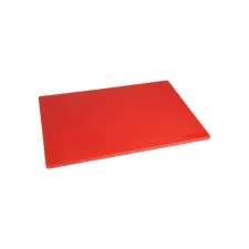 Snijplank Hygiplas LDPE 450x300x10 mm rood