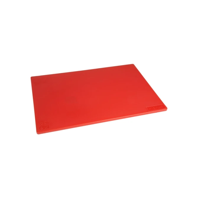 Snijplank Hygiplas LDPE 450x300x10 mm rood