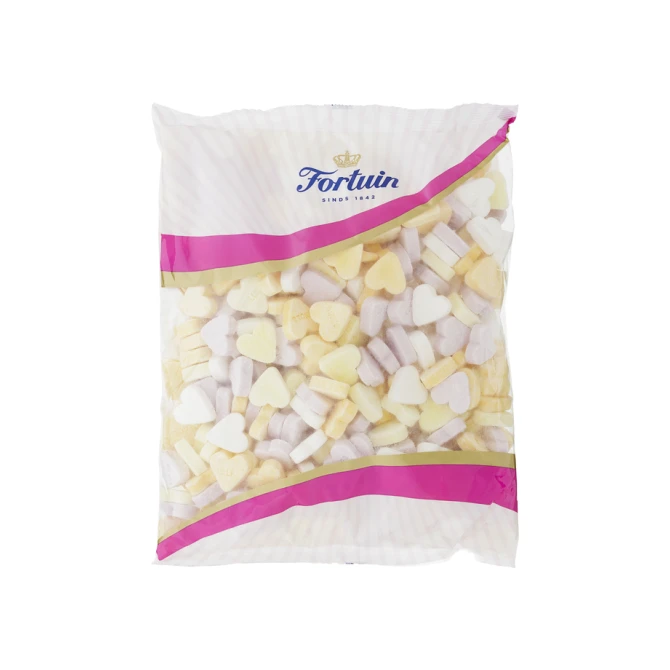 Snoep Fortuin vruchtenhartjes 1kg