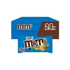 Snoep M&M Crispy doos 24 stuks