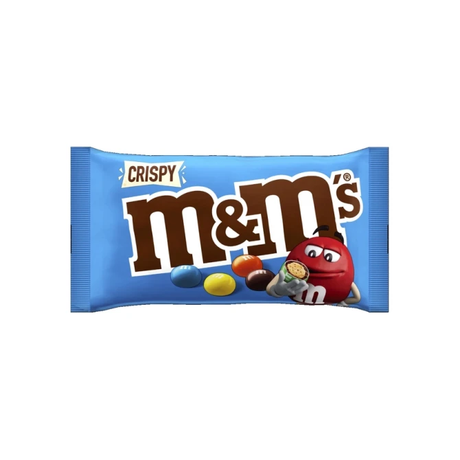 Snoep M&M Crispy doos 24 stuks