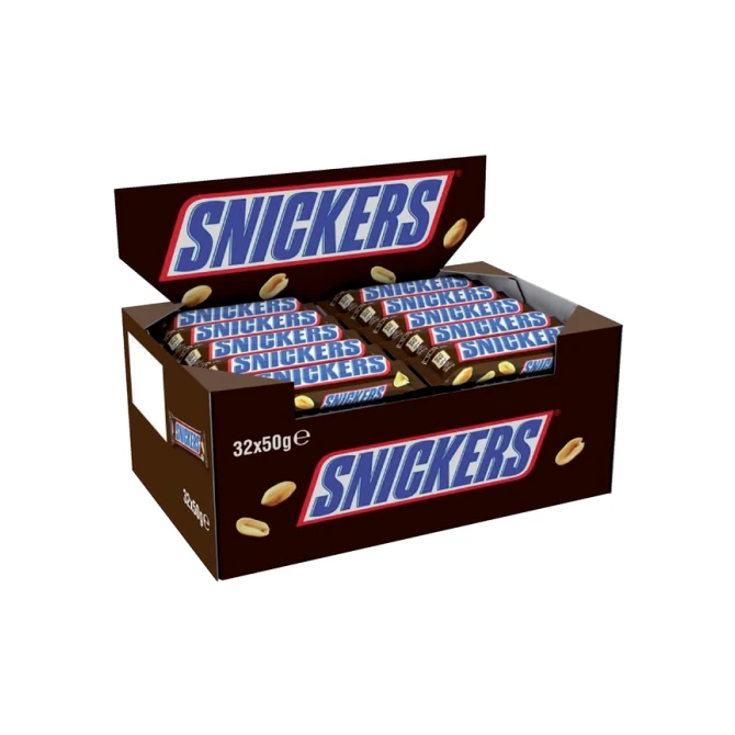 Snoep Snickers reep 32x50 gram
