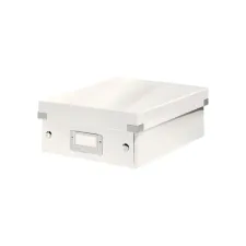 Sorteerbox Leitz WOW Click & Store 220x100x282mm gerecycled karton wit