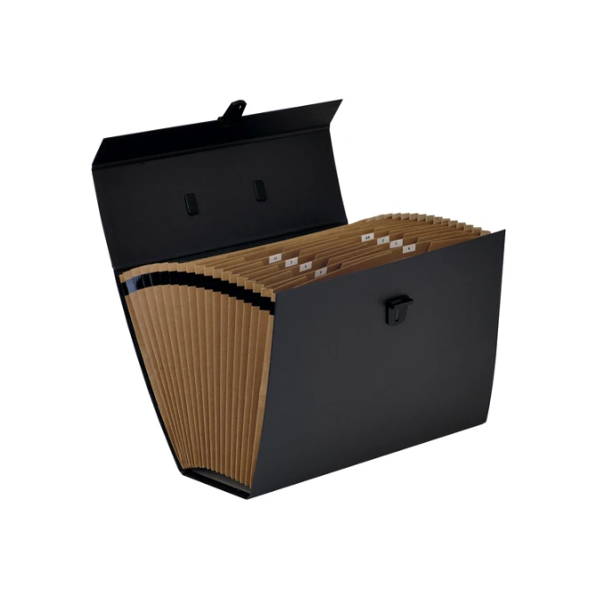 Sorteerkoffer Bankers Box Handifile 19-vaks zwart