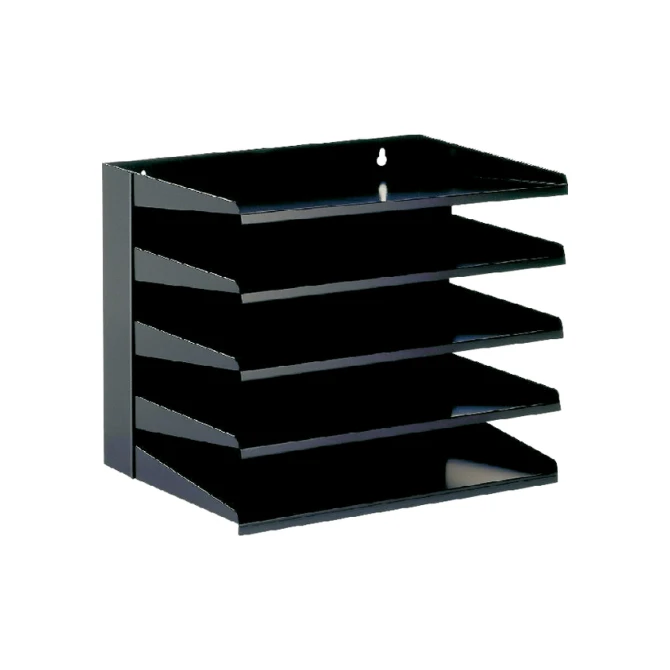 Sorteerrek Vepa Bins 5 delig zwart