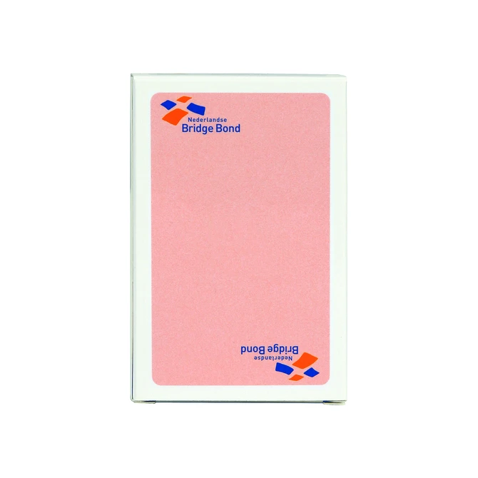 Speelkaarten Bridge Bond roze