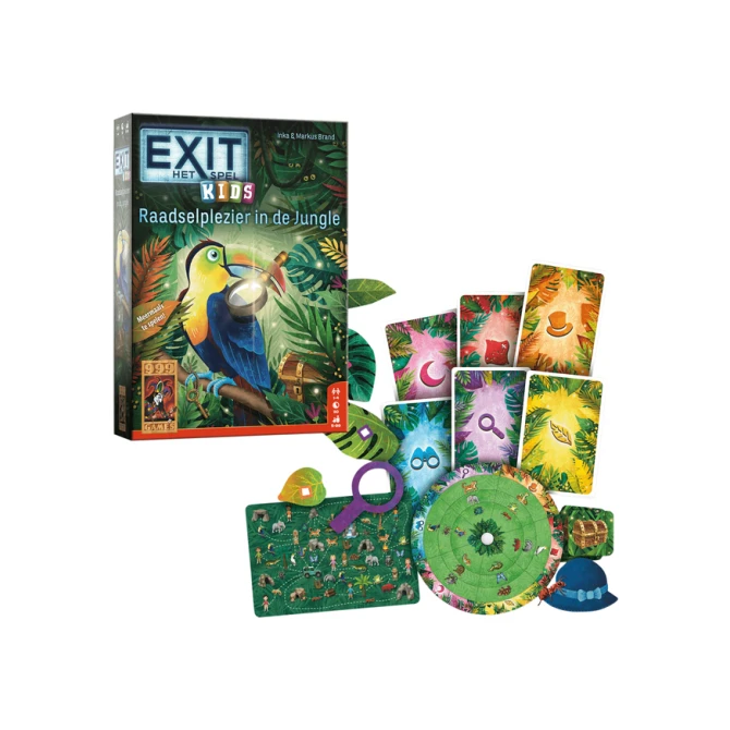 Spel EXIT Kids Raadselplezier in de jungle