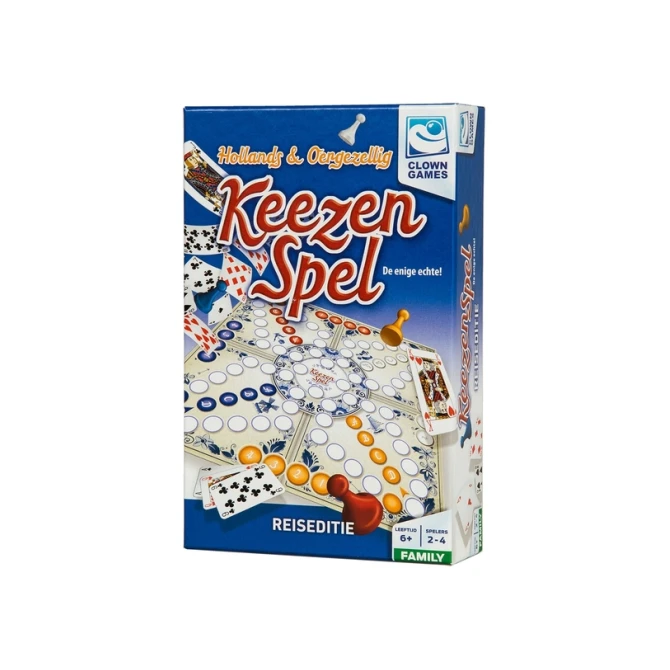 Spel Keezen Clown reiseditie