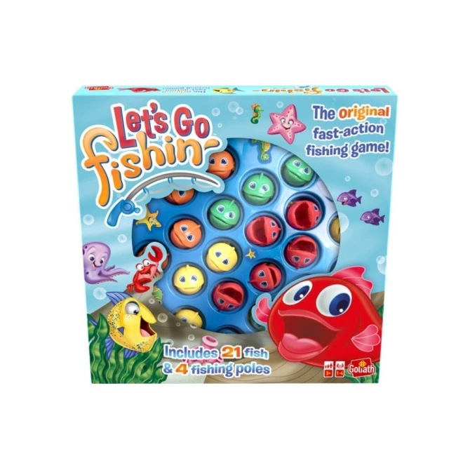 Spel Let's Go Fishing original