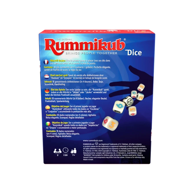 Spel Rummikub Express Dice