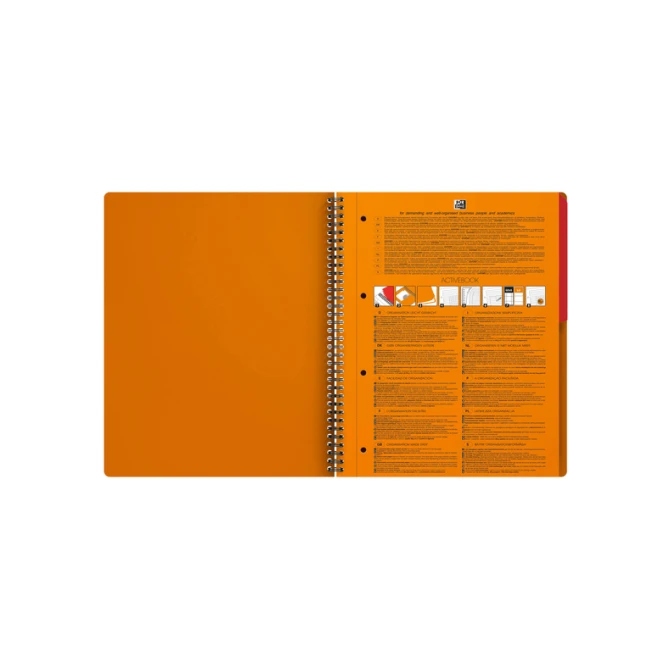 Spiraalblok Oxford International Activebook A4+ lijn