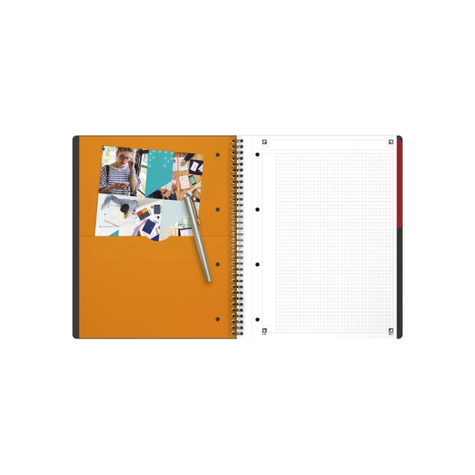 Spiraalblok Oxford International Activebook A4+ ruit 5mm
