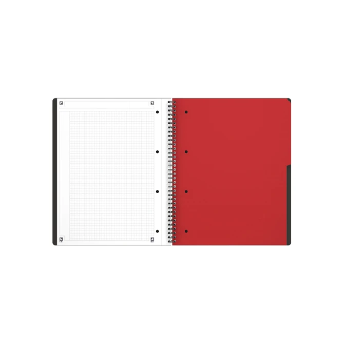 Spiraalblok Oxford International Activebook A4+ ruit 5mm