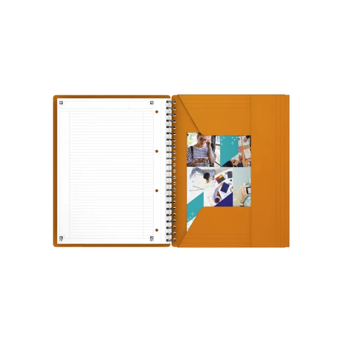 Spiraalblok Oxford International Meetingbook A4+ lijn