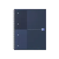 Spiraalblok Oxford International Notebook A4+ lijn blauw