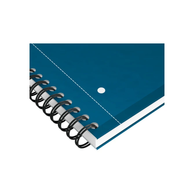 Spiraalblok Oxford International Notebook A4+ lijn petrol blauw