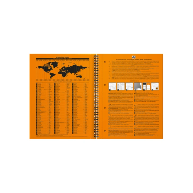 Spiraalblok Oxford International Notebook A4+ lijn