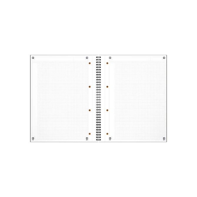 Spiraalblok Oxford International Notebook A4+ ruit 5mm