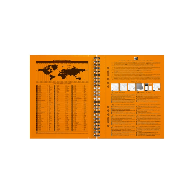 Spiraalblok Oxford International Notebook A5+ lijn