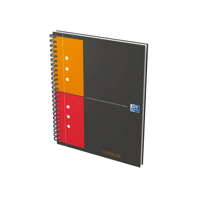 Spiraalblok Oxford International Notebook A5+ ruit 5mm