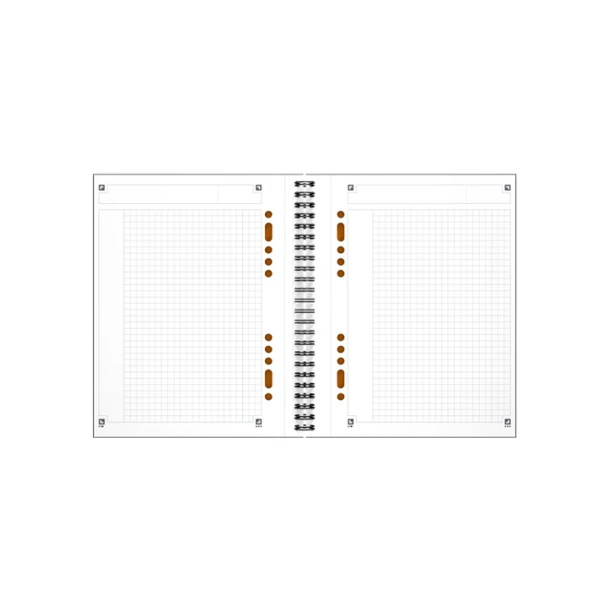 Spiraalblok Oxford International Notebook A5+ ruit 5mm
