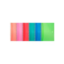 Spiraalblok Oxford MyColours A5 lijn 90vel assorti