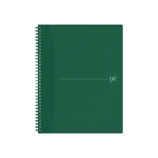 Spiraalblok Oxford Origin A4+ lijn 140 pagina's 80gr groen