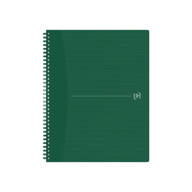 Spiraalblok Oxford Origin A4+ lijn 140 pagina's 80gr groen