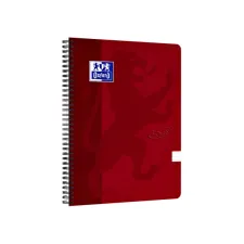 Spiraalblok Oxford Touch A4 lijn 140 pagina's 80gr rood