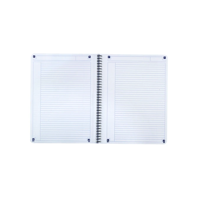 Spiraalblok Oxford Touch A5 lijn 140 pagina's 80gr rood