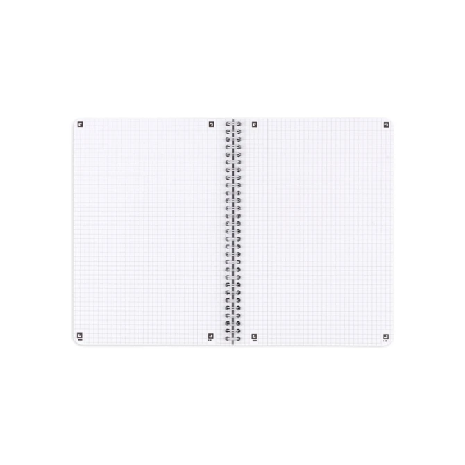 Spiraalblok Oxford Touch B5 geruit 5mm160 pagina's assorti