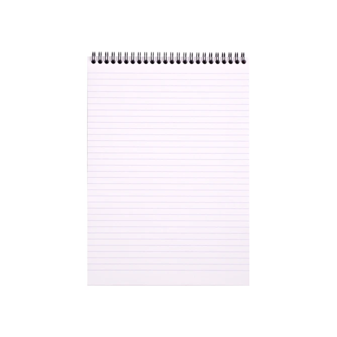 Spiraalblok Rhodia A4 lijn 160 pagina's 80gr oranje