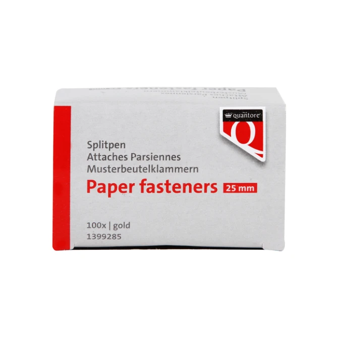 Splitpen Quantore 25mm 100 stuks goud
