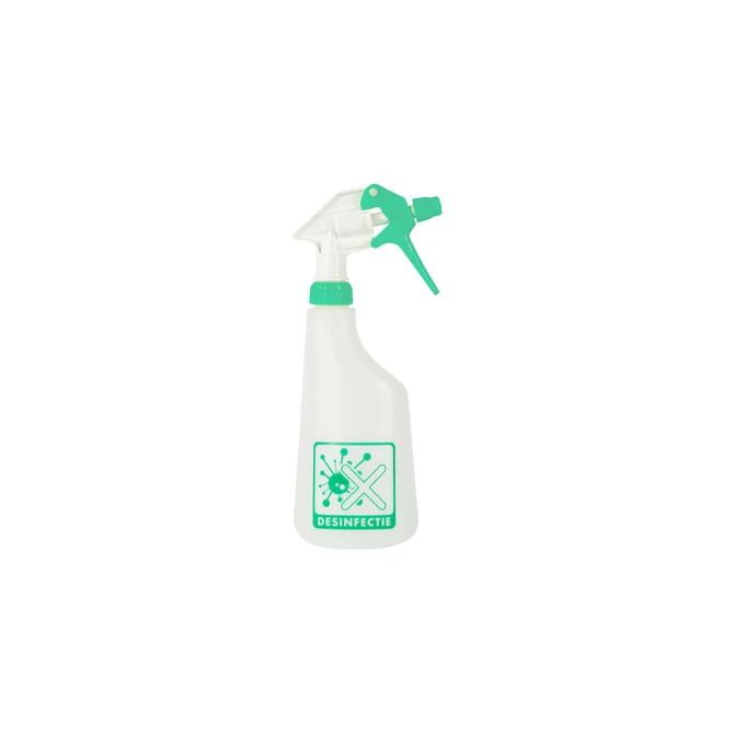 Sproeiflacon Cleaninq 600ml leeg met logo desinfectie