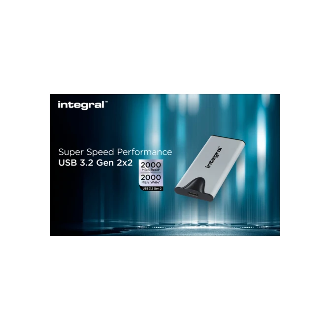 SSD Integral SlimXpress Portable USB-C 2TB