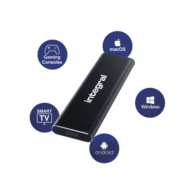 SSD Integral USB-C extern portable 3.2 2TB