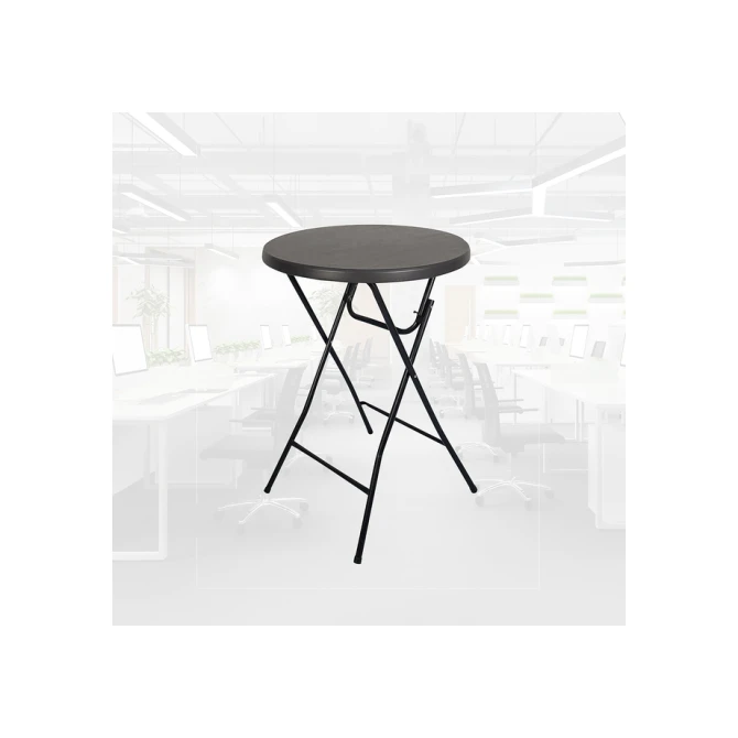 Statafel BRASQ 80cm BT100 zwart