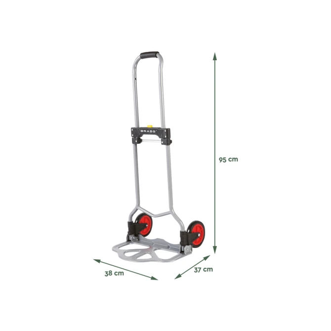 Steekwagen BRASQ Inklapbaar HT60 incl. bagagespin 60Kg