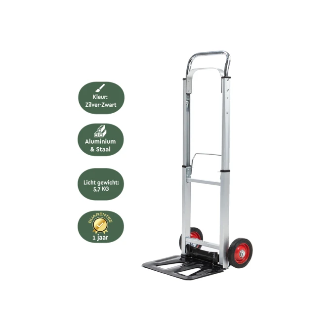 Steekwagen BRASQ stalen plateau 90 kg